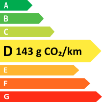 Image étiquette CO2 (D 143g CO2/km)